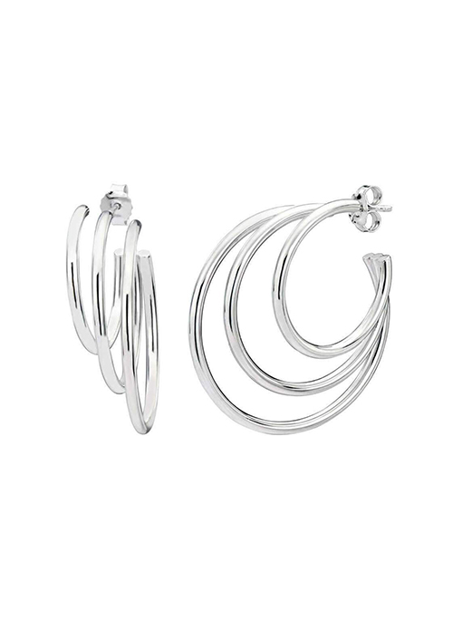 Large Triple Hoops