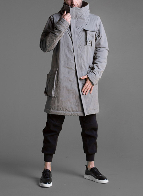 knee length bomber jacket