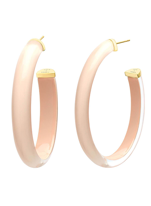 XL Illusion Oval Hoops