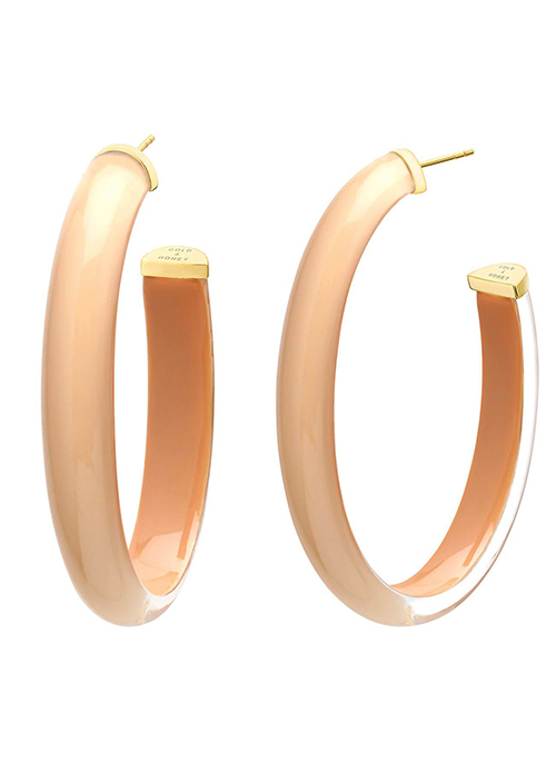 XL Illusion Oval Hoops