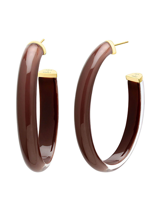 XL Illusion Oval Hoops
