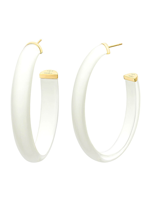 XL Illusion Oval Hoops