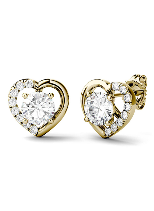 Heart Studs