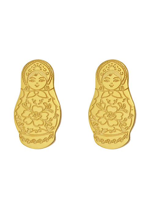 Matrioshka Earrings
