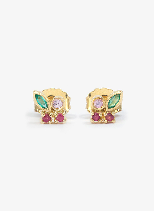 Camélia Earrings