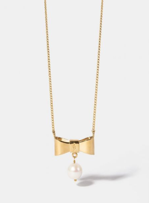 Vienna Bow Necklace