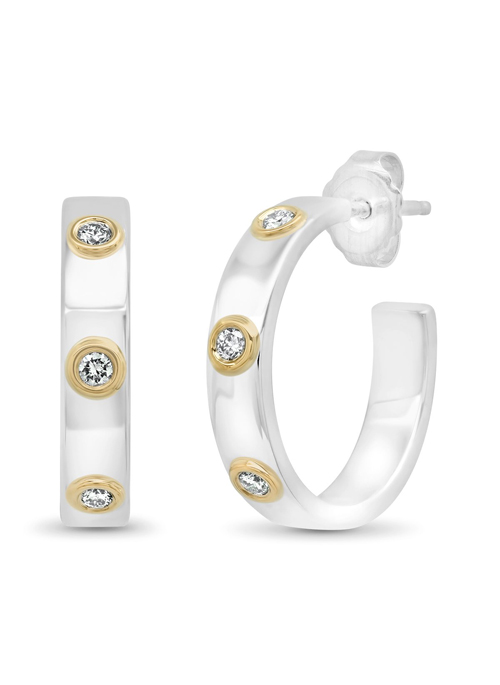 Liquid Metal Earrings