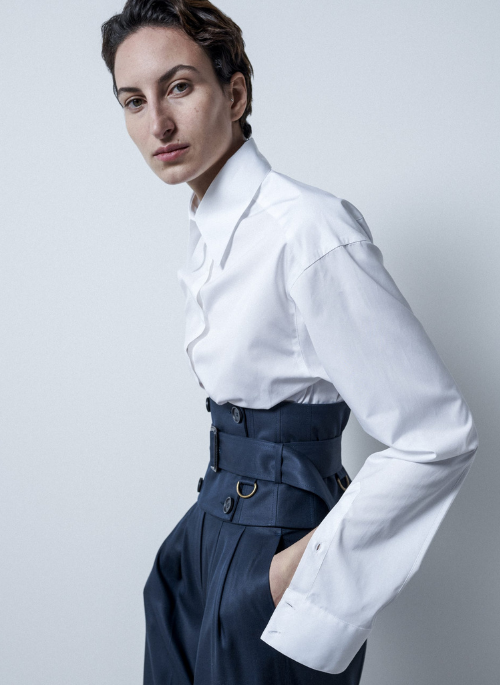 High-Waisted Trousers