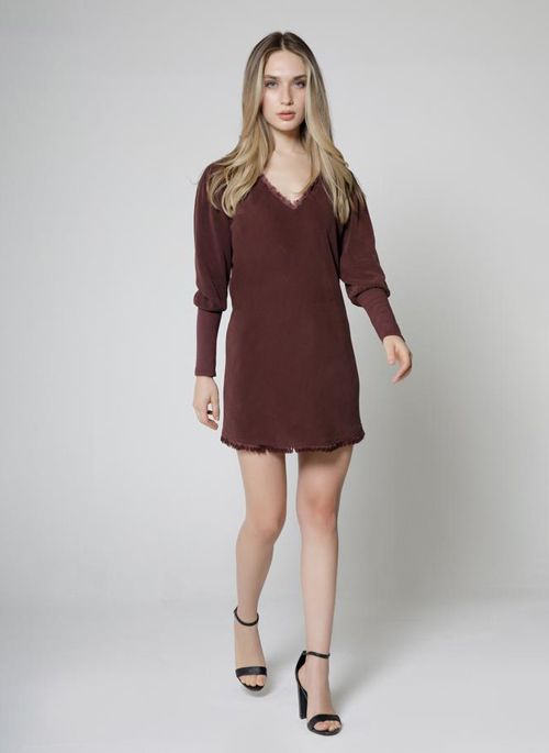 V Neck Dress