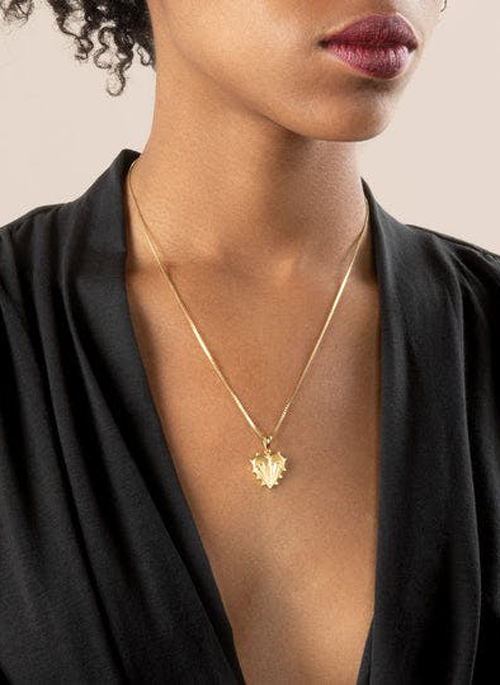 Spiked Heart Pendant