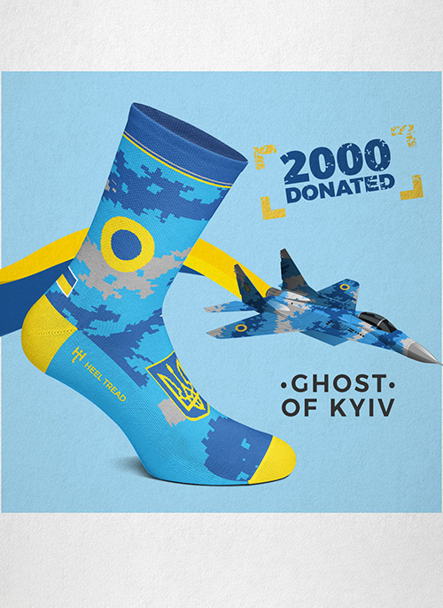 Ghost of Kyiv Socks