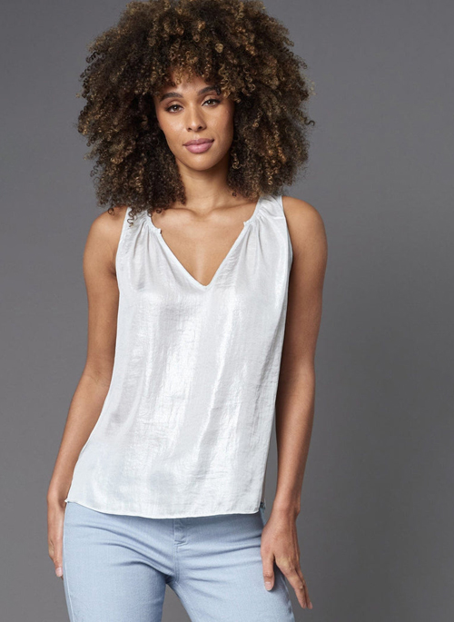 Foil Tank Top