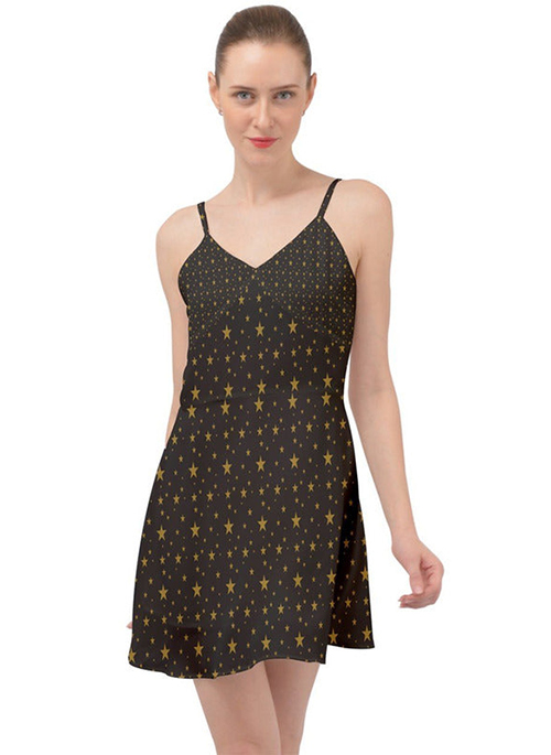 Stars Chiffon Dress 