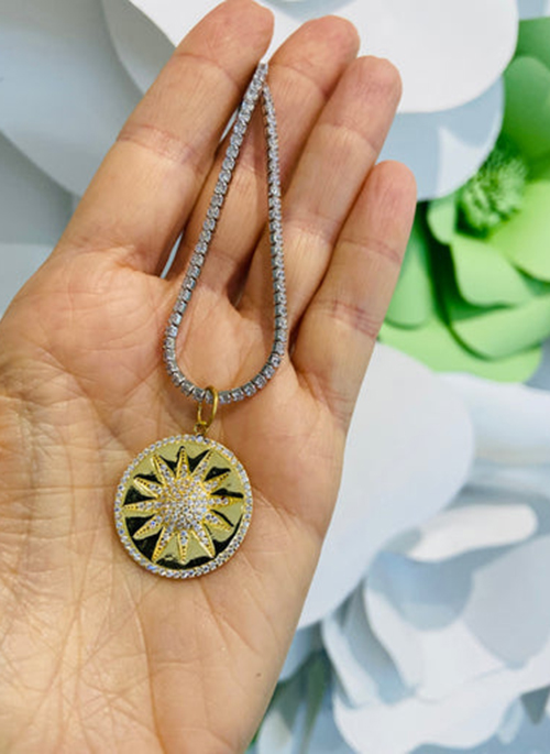 Sunburst Charm