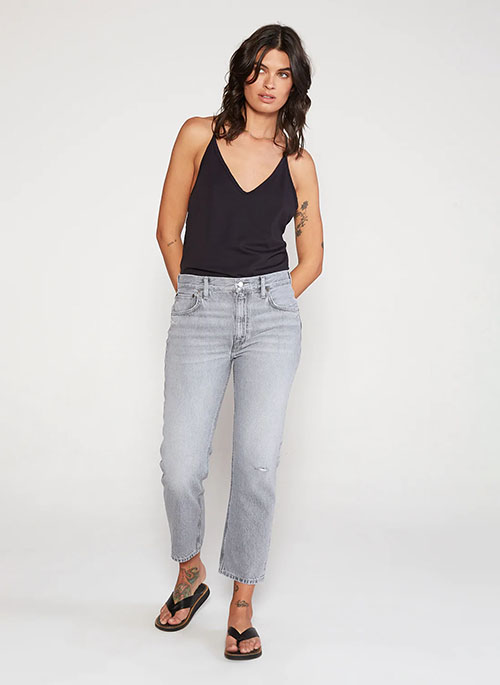 Midrise Straight Crop