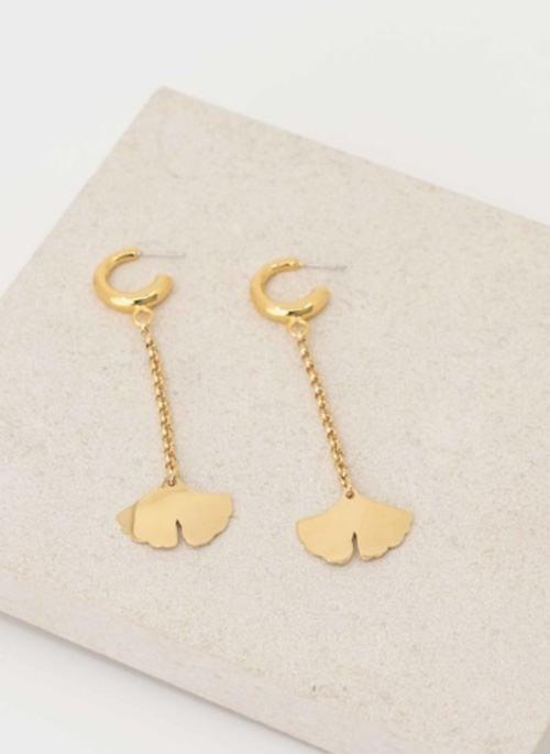 Ginkgo Earrings