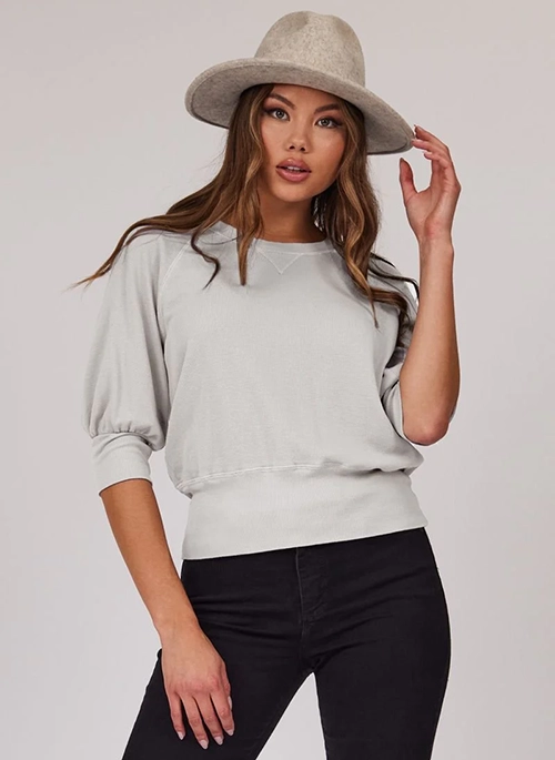 Puff Sleeve Pullover