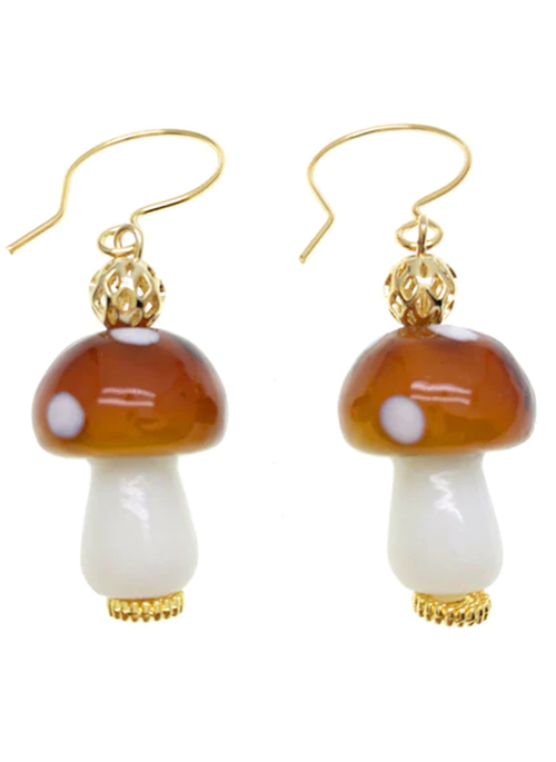 Mushroom Earrings