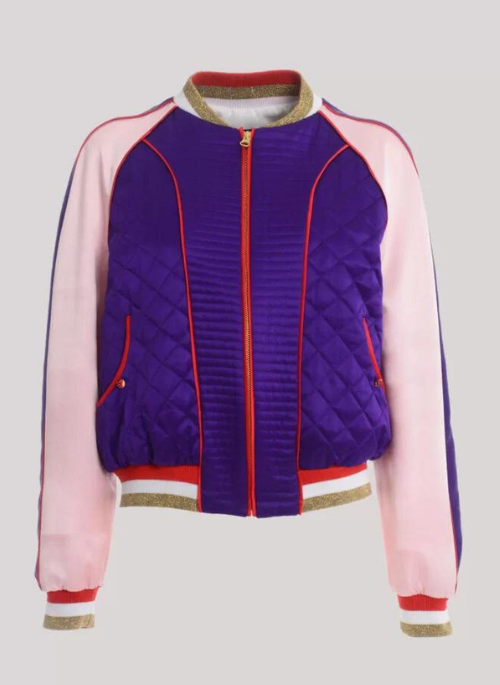 Carrie Violet Bomber