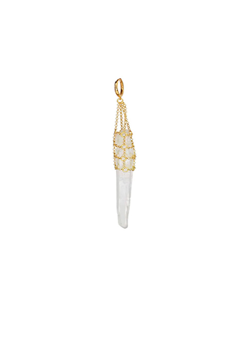 Quartz Spike Earring