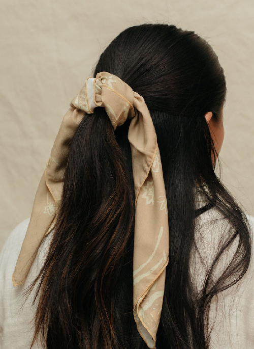 Watercolour Nude Scarf 