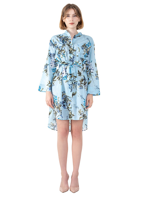 Floral Shirt Dress