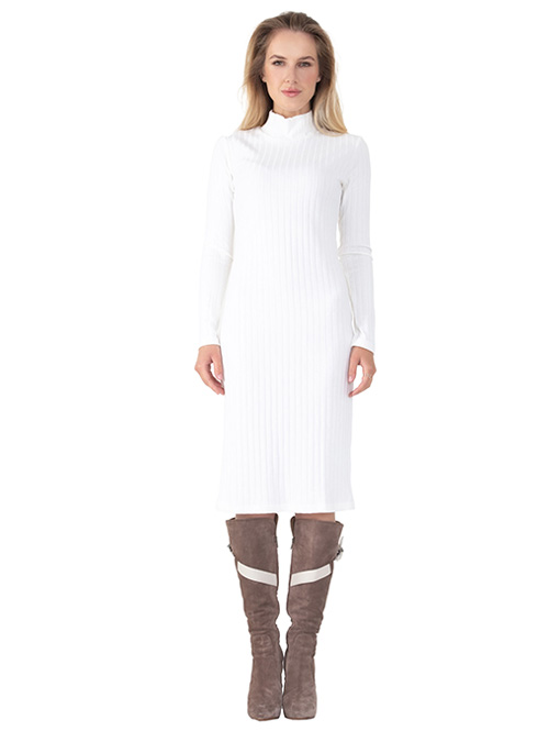 Rib Knitwear Dress