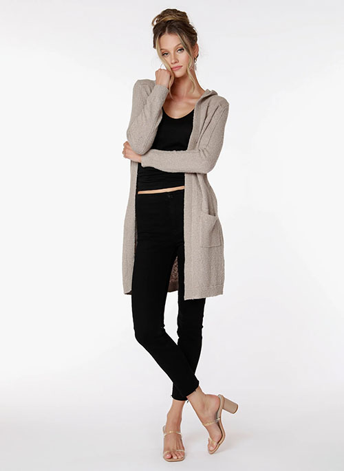 Hooded Cardigan