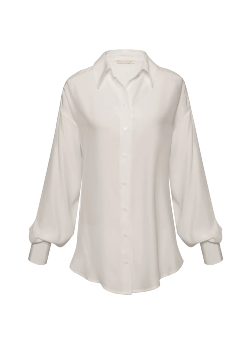 Silk Oversized Shirt