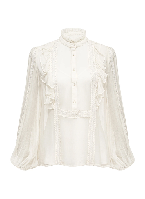 Elsie Ruffle Shirt