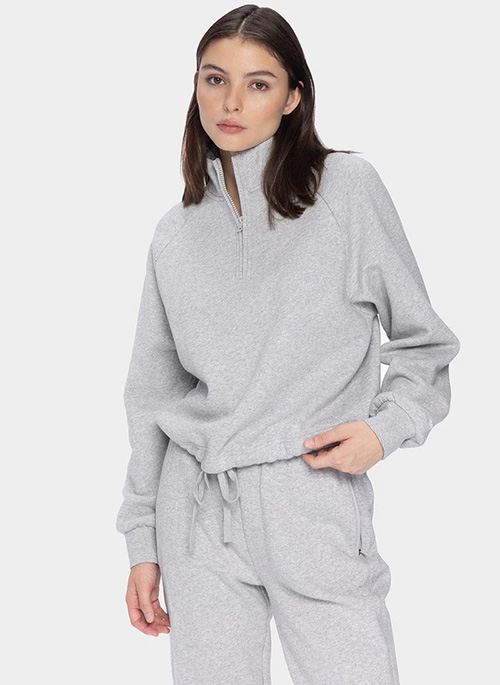 Half Zip Sweatshirt
