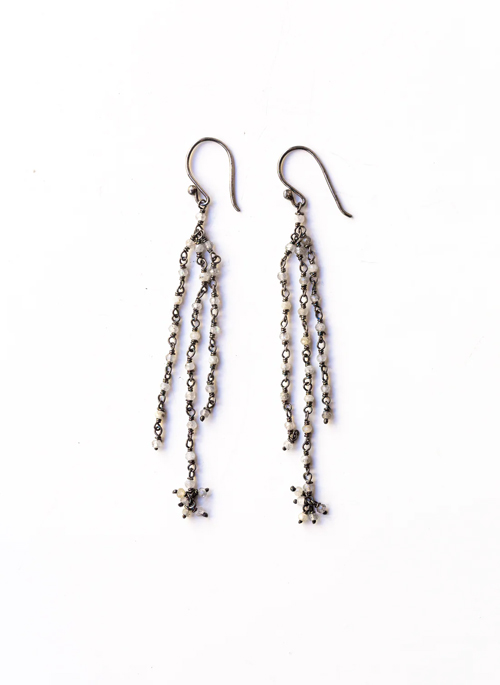 Gem Chain Earrings