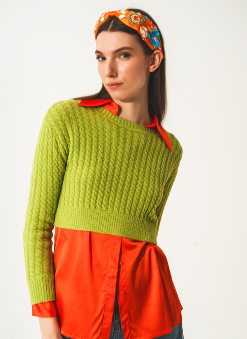 Cable Knit Jumper