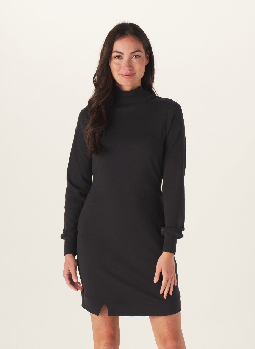 Mock Neck Dress