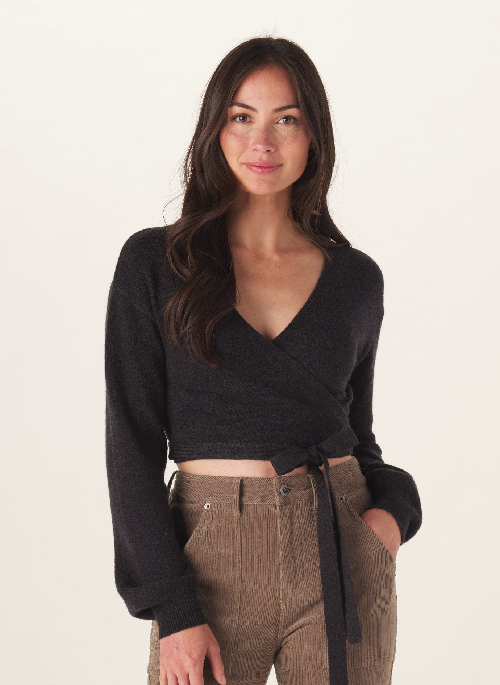 Ashley Wrap Sweater