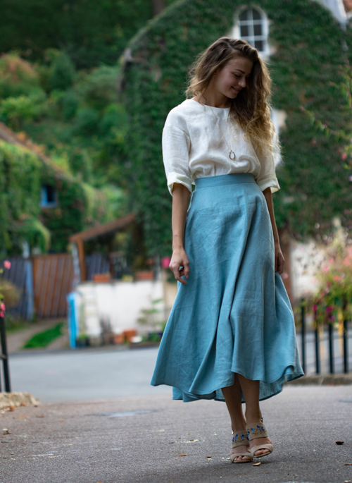 Caliope Linen Skirt