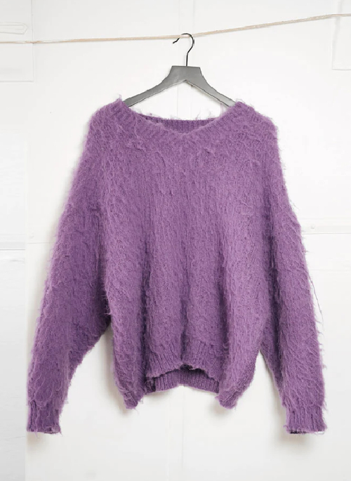 Aster Fluffy Sweater