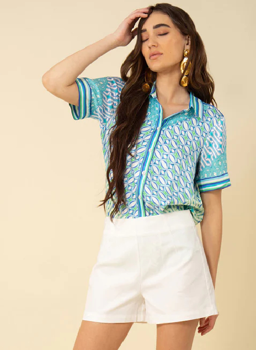 Prue High Waist Shorts