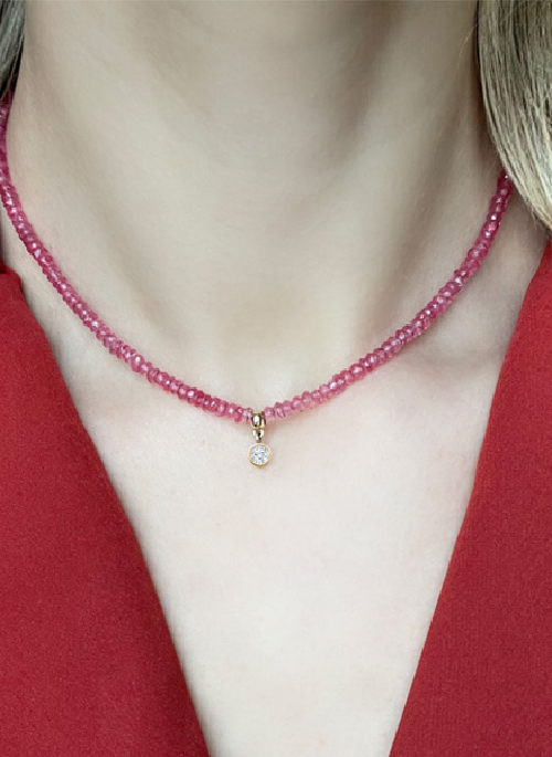 Pink Lemonade Necklace