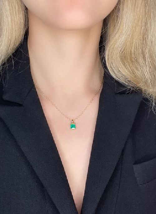 Verde Emerald Necklace