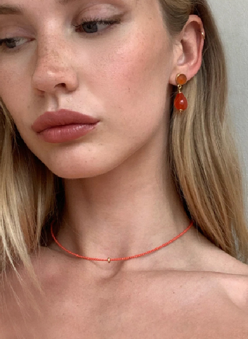 Coral Goa 18CT Gold Necklace