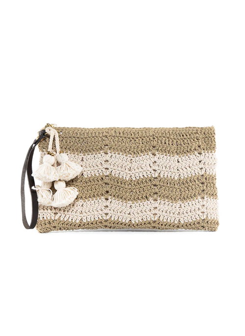 Maya Tassel Clutch