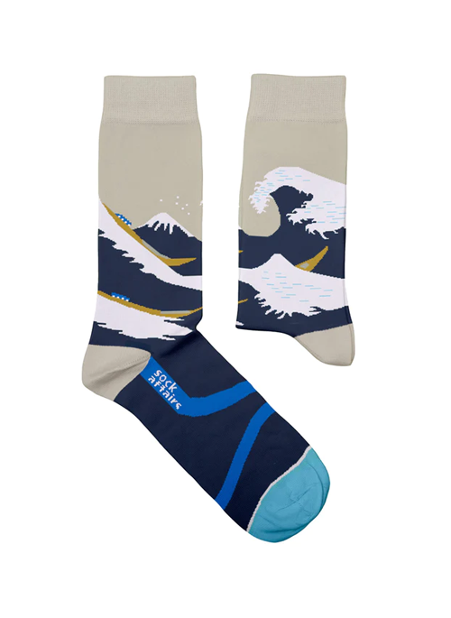 Great Wave Socks