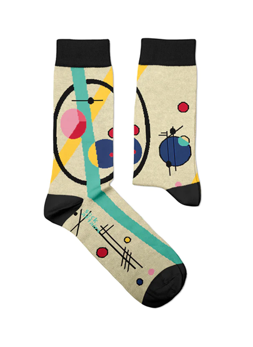 Circles in a Circle Socks