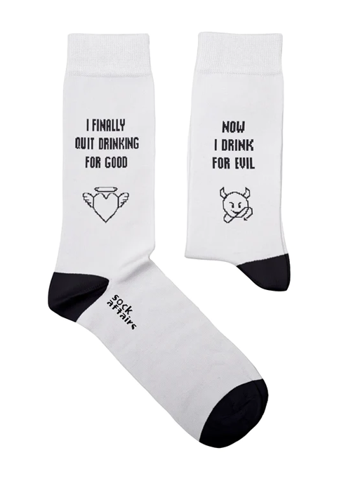 I Finally Quit Drinking Socks