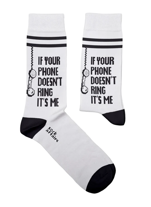 Ringing Phone Socks