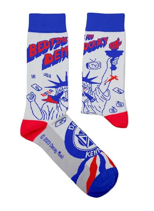 Bedtime for Democracy Socks