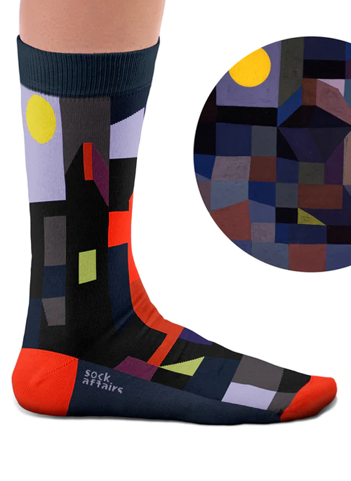 Fire at Full Moon Socks