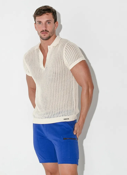 Knitted Polo Shirt