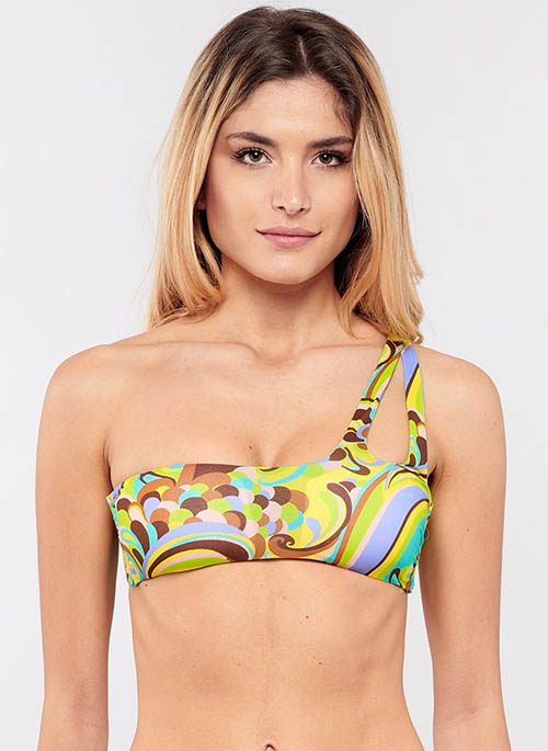One-Shoulder Bikini Top
